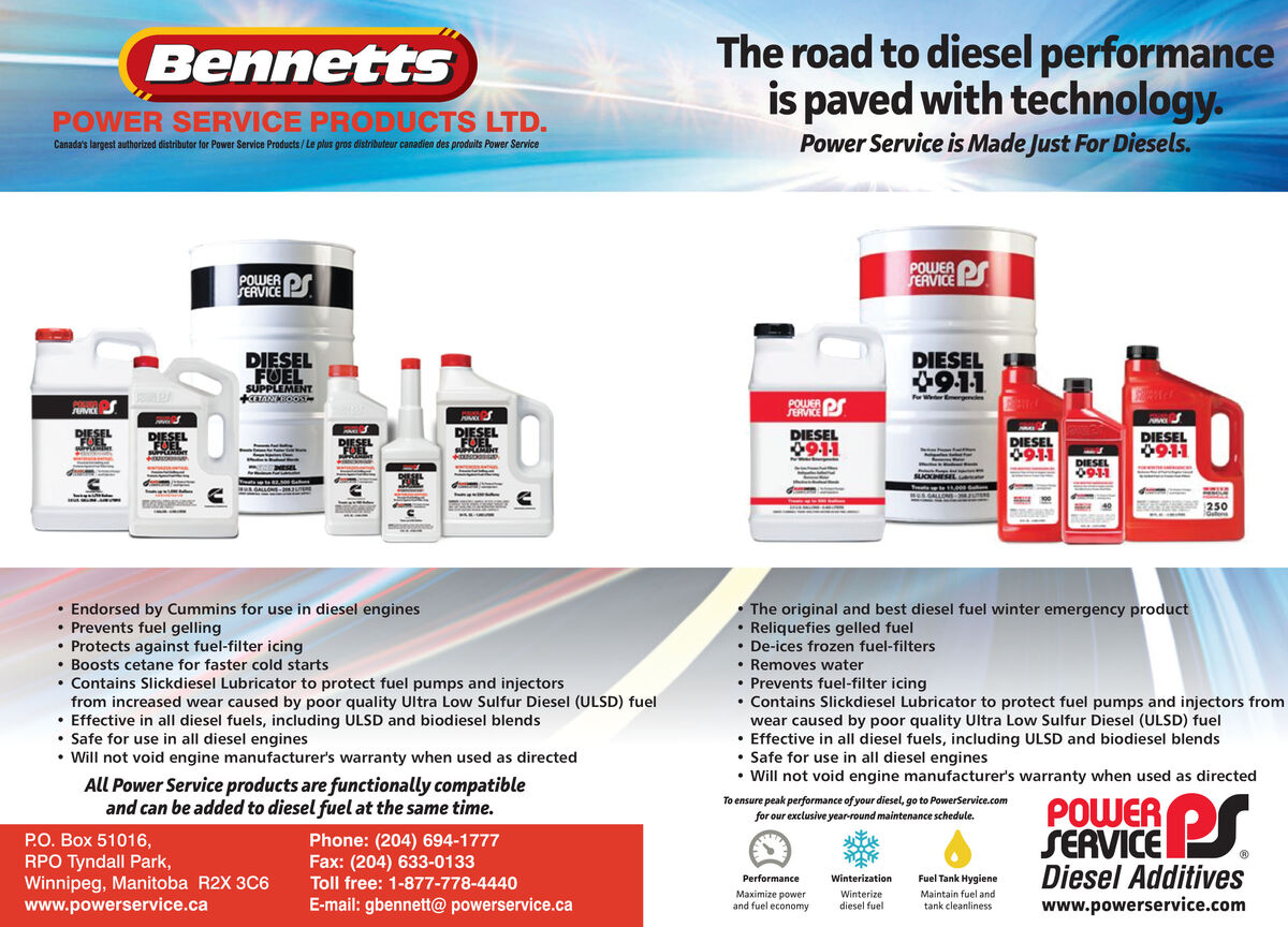 Bennetts Power Service Product Inc