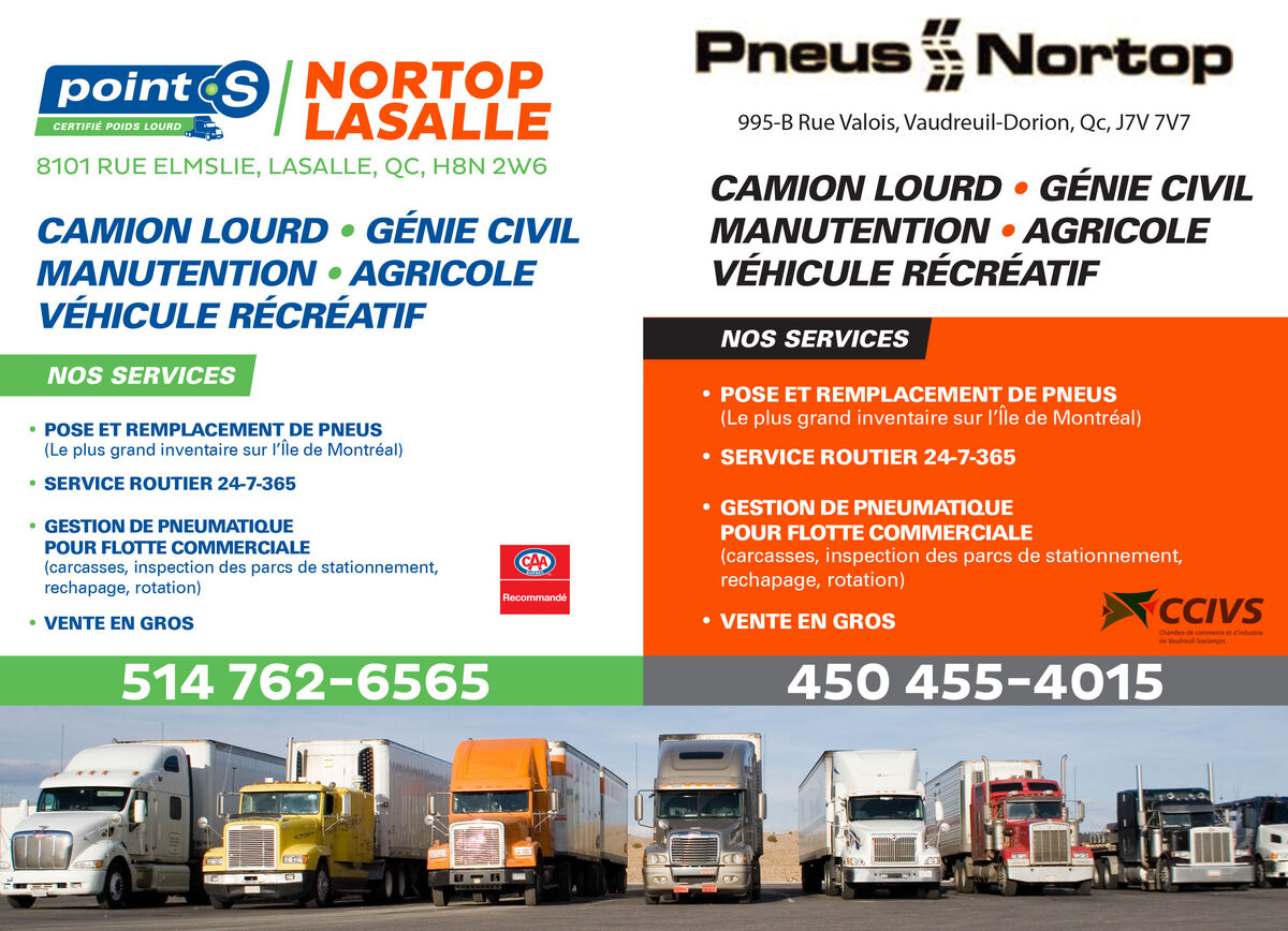 Point S - Pneus Nortop (LaSalle)