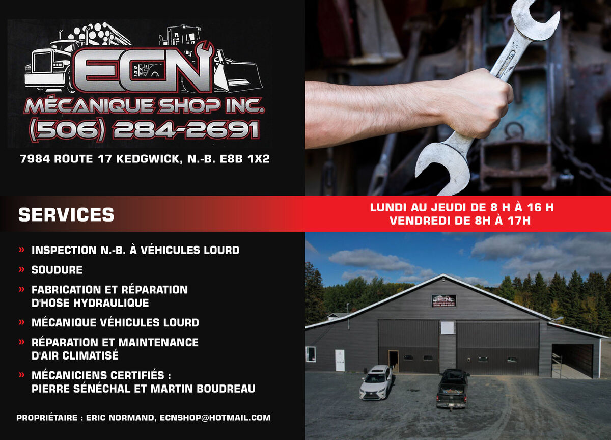 ECN m&eacute;canique shop inc