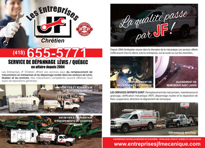 Les Entreprises J.F Chr&eacute;tien