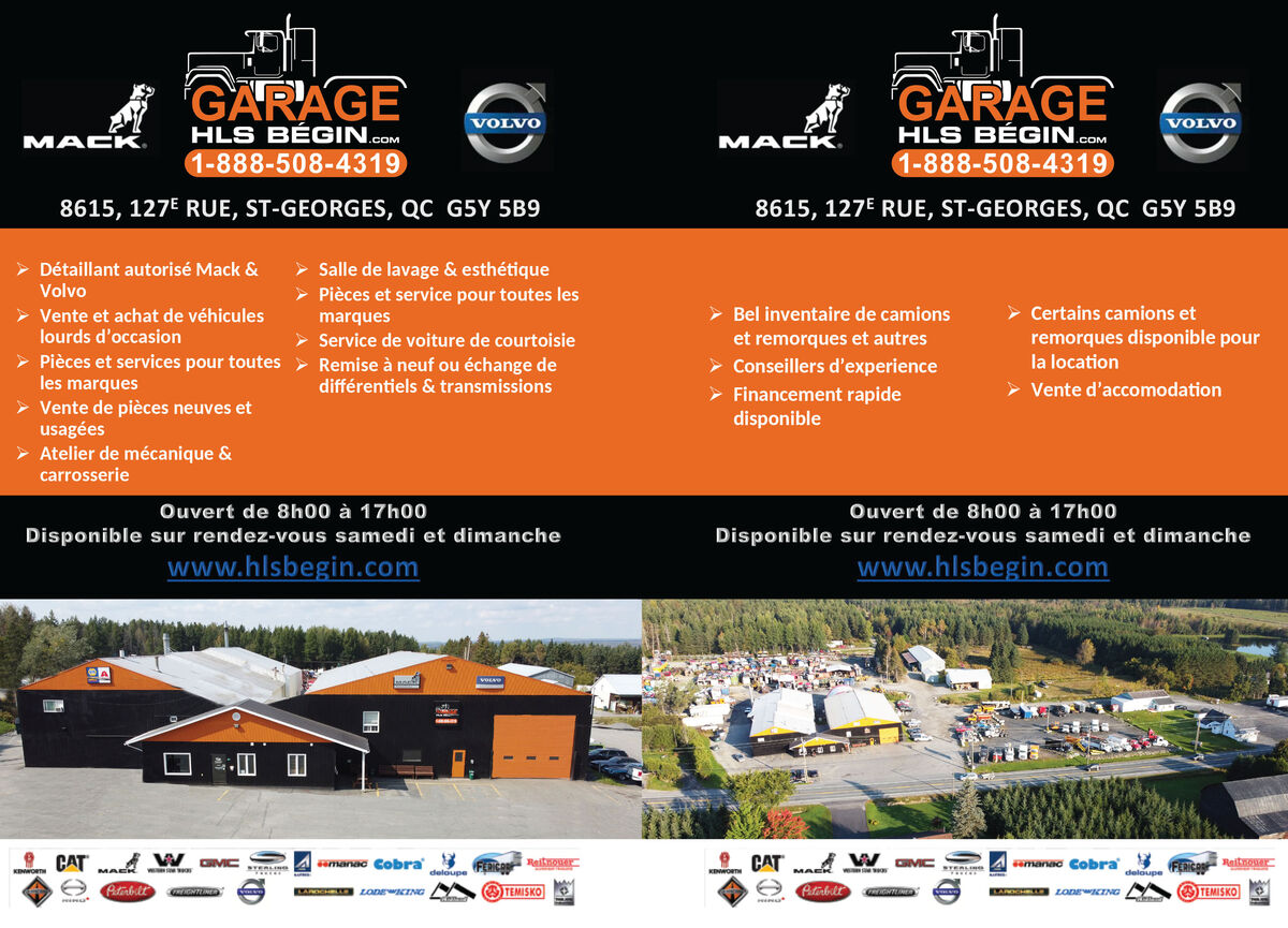 Camion HLS B&eacute;gin