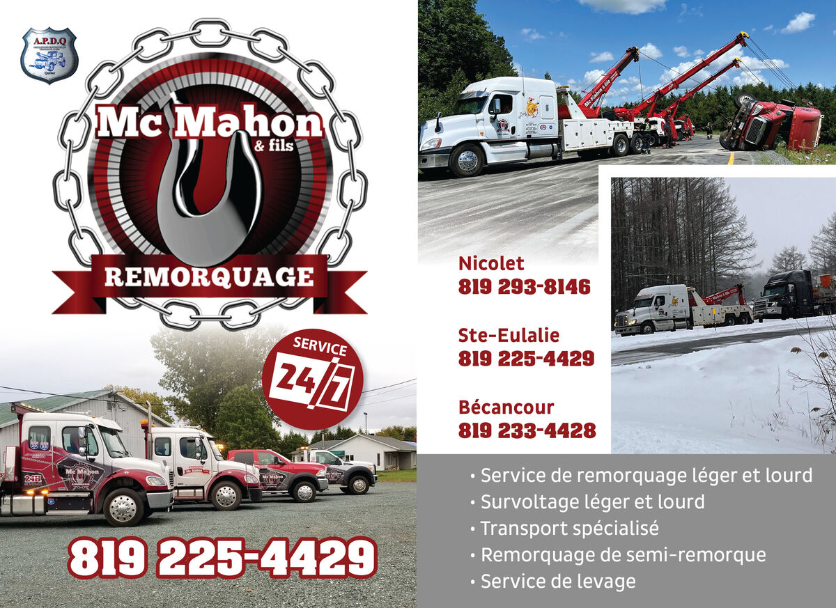 Remorquage Mc Mahon & fille Inc.