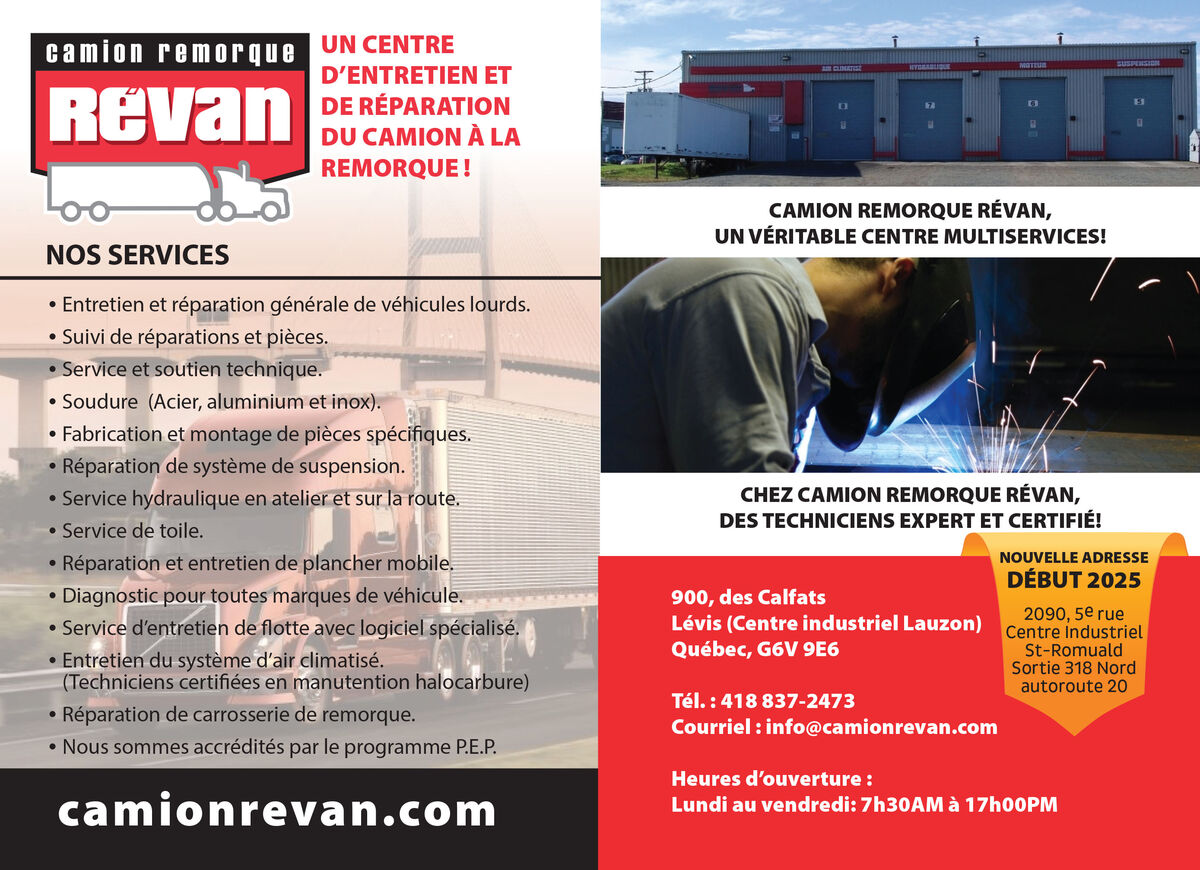 Camion remorque R&eacute;van