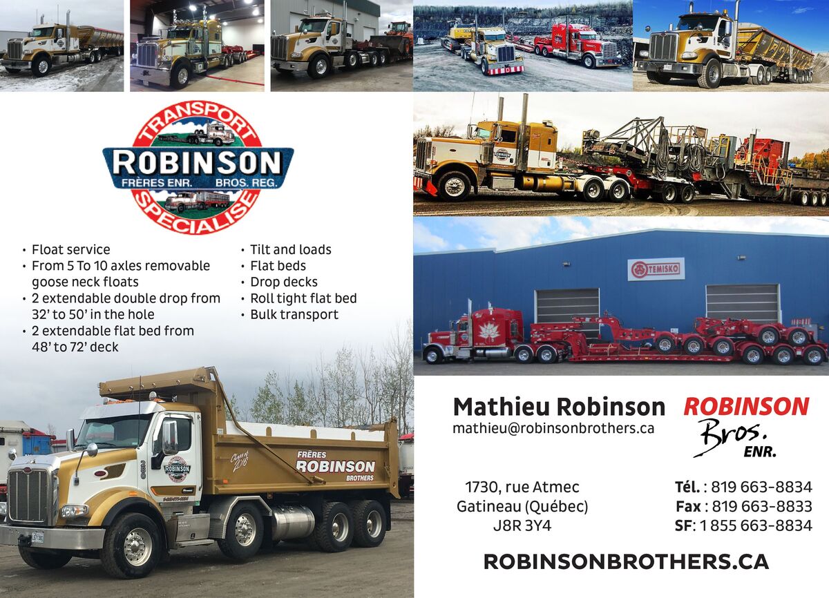 Transport Robinson Fr&egrave;res Enr.