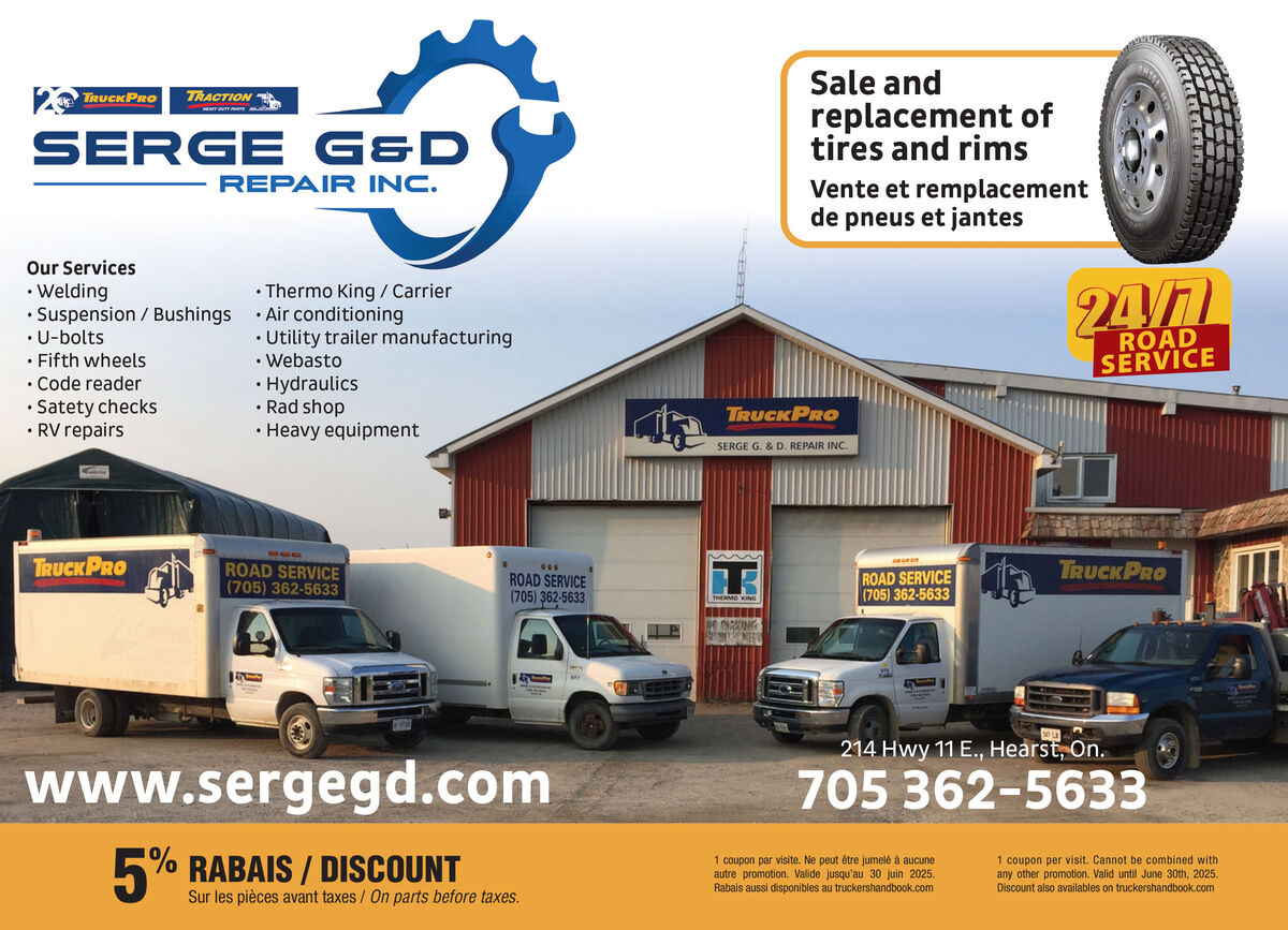 Serge G&D Repair Inc