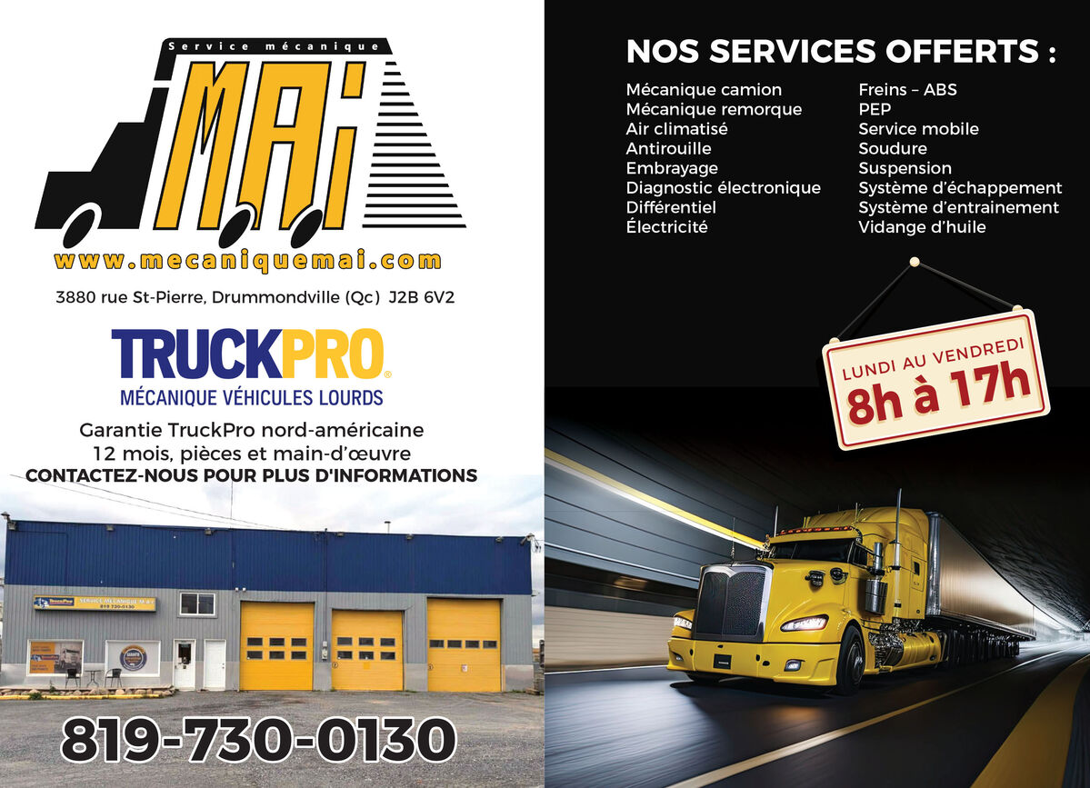 Service mécanique M.A.I