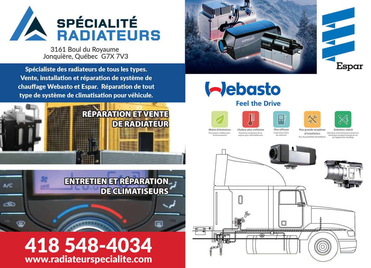 Sp&eacute;cialit&eacute; Radiateurs