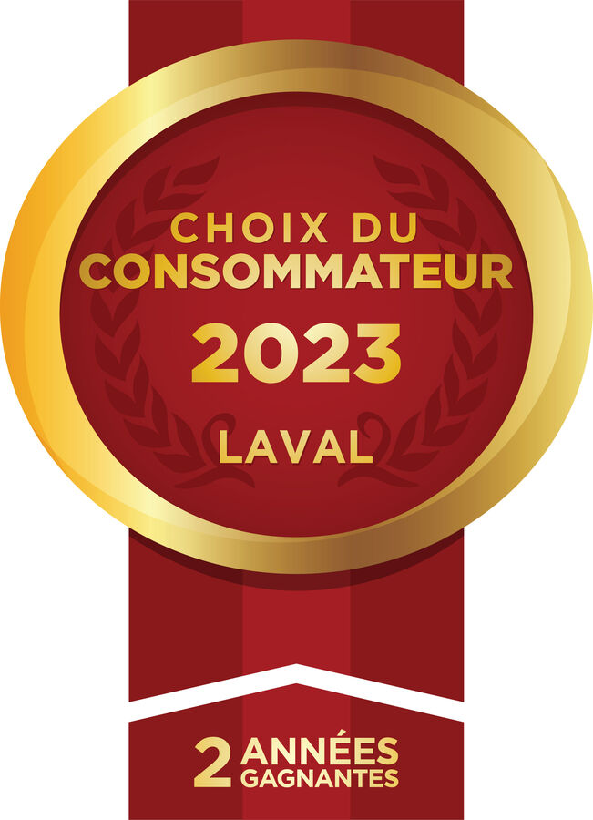 C`est un immense privil&egrave;ge que nous avons gagn&eacute; pour la deuxi&egrave;me ann&eacute;es cons&eacute;cutive Le Choix Du Consommateur 2023 !
Merci &agrave; notre fid&egrave;le client&egrave;le !