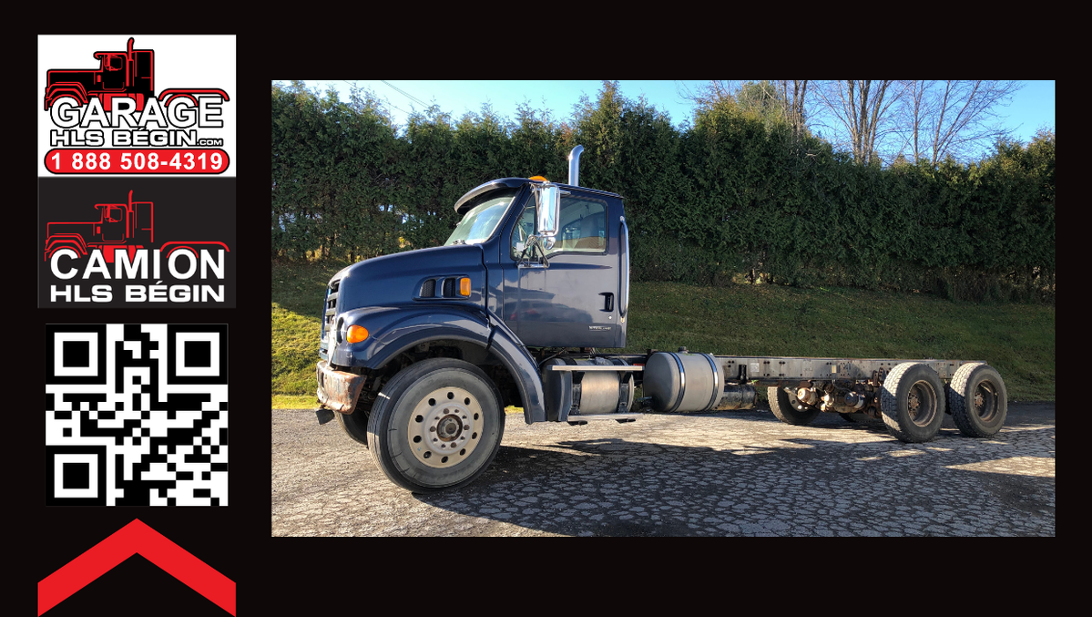 MP385 - 2007 STERLING LT9500

SP&Eacute;CIFICATIONS - CAMIONS :
 
# STOCK : MP385
ANN&Eacute;E : 2007
MARQUE : Sterling
MOD&Egrave;LE : LT9500
COULEUR EXT&Eacute;RIEURE : Bleu marine
COULEUR INT&Eacute;RIEURE : Gris
KILOM&Eacute;TRAGE BODY : 263,808 km
KILOM&Eacute;TRAGE MOTEUR : 263,808 km
NOMBRE D'HEURES : 9391 hres
MOTEUR : Caterpillar C7 
PUISSANCE : 330 hp
COUPLE : 850
FREINS JACOB : Non
FREINS : &Agrave; l'air
ROUES AVANT : 22.5x8.25
ROUES ARRI&Egrave;RE : 22.5x8.25
PNEUS AVANT : 11R22.5
PNEUS ARRI&Egrave;RE : 11R22.5
TRANSMISSION : Eaton, 8LL
ESSIEU AVANT : 20,000 lbs
ESSIEU ARRI&Egrave;RE : 40,000 lbs
SUSPENSION : Hendrickson, &agrave; ressorts
TRACTION : 3/4 Lock
DIFF&Eacute;RENTIEL : Rockwell
RATIO : 4.11
CH SSIS : Double
&Eacute;CARTEMENT D'ESSIEUX : 53 pouces
EMPATTEMENT : 262 pouces
CA : 192 pouces
PNVB : 60,000 lbs
&Eacute;CHAPPEMENT : Simple
FILTREURS : Internes
COUCHETTE : Non
CABINE : Daycab
SAAQ : &Eacute;chue
PRIX SUR DEMANDE UNIQUEMENT

GARAGE HLS BEGIN
8615, 127E RUE EST,
SAINT-GEORGES, QC  G5Y 5B9
PIERRE FORTIN, VENDEUR 418-209-3652
SI OCCUP&Eacute; MICHA&Euml;L B&Eacute;GIN, VENDEUR 418-225-6990

#mack #volvo #western #kenworth #sterling #freightliner#freight #gmc #ford #dodge #peterbilt #inter #international #autocar #isuzu #fuso #westernstar #hino #cat #caterpillar #c7