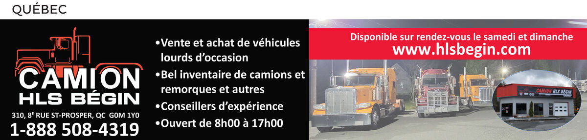 Camion HLS B&eacute;gin 1