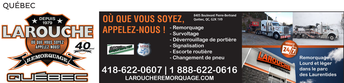 Larouche remorquage