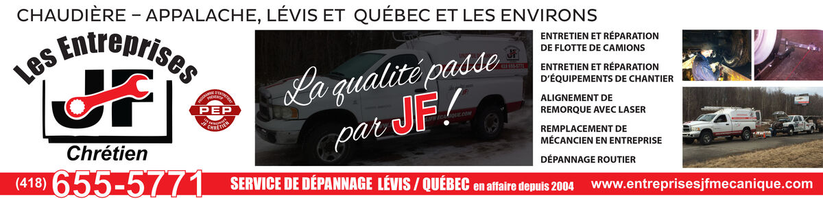 Les entreprises jf Chr&eacute;tien